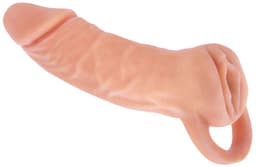 NMC 2-in-1 7 inch penisvergroter en masturbator - Huidkleur — thumbnail 1