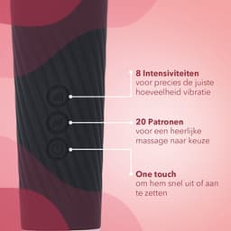 Essential Pleasure Noé - Magic Wand Vibrator - Massagestaaf met Clitoris Stimulator – Vibrators voor Vrouwen – Zwart — thumbnail 2