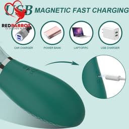 Clitoris en tepel vibrator - Tong - Vacuüm - Lik en zuig standen — thumbnail 2