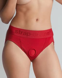 Strap-On-Me - Strapon Harnas Lingerie - Heroine - Rood - Maat 2XL — thumbnail 7