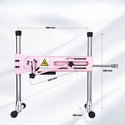 Pro 1 Premium Seksmachine 2.0 Smart App met dildo en afstandsbediening Roze — thumbnail 19