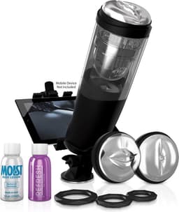Pipedream PDX Elite Oplaadbare Deluxe Mega-Bator Masturbator Vibrerend - Vagina — thumbnail 17