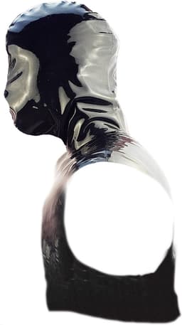 BNDGx® -100% Latex Masker pak - Anoniem man Erotiek - Extreme BDSM Rollenspel kleding sm fetish — thumbnail 5