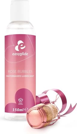 EasyGlide - Rosé Bubbels Glijmiddel op Waterbasis - 150 ml — thumbnail 1
