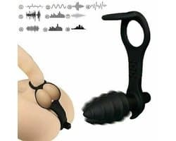 Mannelijke prostaatmassager, dildo, penisring, anale vibrator, buttplug, speeltje voor mannen