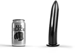All Black Zwarte anaal dildo — thumbnail 1