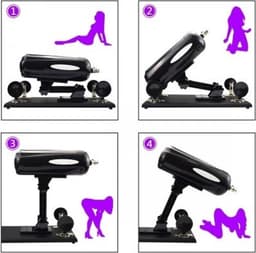 Seksmachine Auxfun Basic Met dildo — thumbnail 7