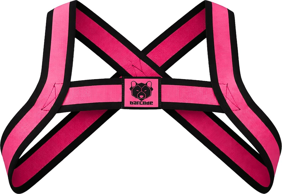 Barcode Berlin Harness Colin Pink - MAAT XL — afbeelding 1