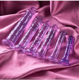 Oneay 3.0cm*16cm Realistische dildo met zuignap, zachte anale dildo, anaalplug, anaalplug met penissimulatie, anaaldilatator voor prostaatmassage, unisex seksspeeltje — thumbnail 6