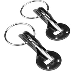 Dailygoods- Hood Pins Universele Vergrendelingsset - Roestvrijstalen Constructie - Anti-Roest - Racing Toepassing - Duurzaam - Geschikt voor Hoge Snelheid - Motorkapvergrendeling — thumbnail 4