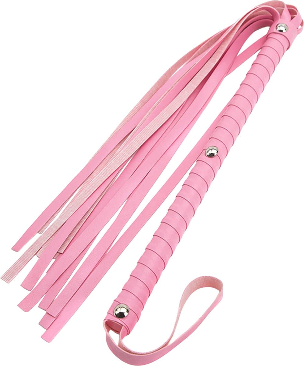 Smart Moves - Eenvoudige Flogger - PVC - Roze — afbeelding 1