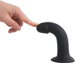 Banoch | Vibrator Claes met zuignap | zwart siliconen — thumbnail 4