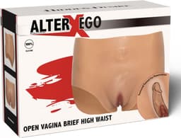 Hidden Desire - Alter Ego Open Vagina Brief High Waist Flesh — thumbnail 9