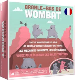 Kaartspel - Gezelschapsspel - Avondje uit - Franse editie - 27x7x27cm - Wombat — thumbnail 1