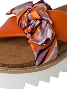 Dames Sandalen - Zomerschoenen - Casual - Modieus design - Maat 40 - Baksteenrood — thumbnail 6