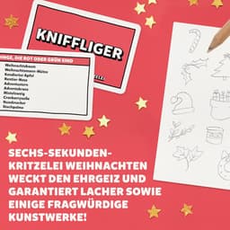 Tekenspel Kerst - Feestspel - Gezellig Samenzijn - Razendsnel - 2-14 spelers — thumbnail 5