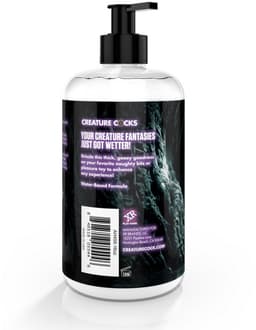 XR Brands Creature Slime - Creature Cum - Ongeparfumeerde Jizz Glijmiddel - 16 fl oz / 473 ml - Wit — thumbnail 2