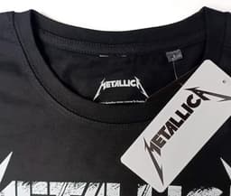 Heavy Metal Band T-shirt 'Flaming Skull' Uniseks voor Volwassenen en Jongens - Officiële Band Merch — thumbnail 7