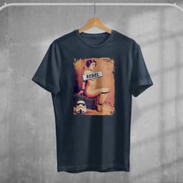 Heren T-shirt met Film & SciFi Pinup Print - Iconische Personages — thumbnail 2