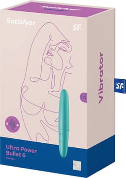 Satisfyer, minivibrator, 'Ultra Power Bullet 6', 13 cm, waterdicht, medische siliconen, oplaadbaar — thumbnail 3