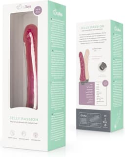 Jelly Passion - Realistische Vibrator - Roze — thumbnail 5