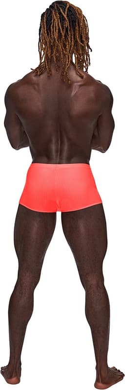 Male Power Mini Short - L coral Small — thumbnail 3
