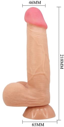 Sliding Skin Series Realistische Dildo met Zuignap — thumbnail 3