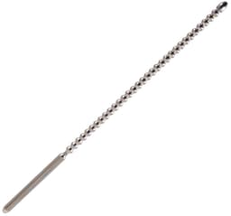 Sextreme – RVS Penis Plug Dilator met Lang Ontwerp en Extra Geribbeld voor Stimulatie - Zilver — thumbnail 5