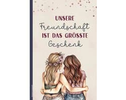 Freundschaft: Geschenk für Freundin schönes BFF Notiz Buch A5 Dot Grid das Freundschaftsgeschenk mit Spruch Geschenkidee für beste Freundinnen zum Geburtstag oder Weihnachten