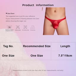 Doorzichtige Heren Slip Microvezel Elastische Bikinislip — thumbnail 4