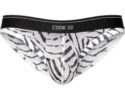 CODE 22 Brief Savanna - MAAT L - Erotisch Heren Ondergoed - Slip voor Man - Sexy mannen Slip