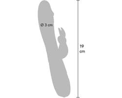 TOYJOY - Funky Rabbit - Vibrators Clitoral Paars