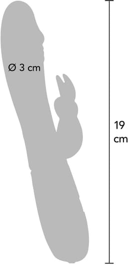 TOYJOY - Funky Rabbit - Vibrators Clitoral Paars — thumbnail 1