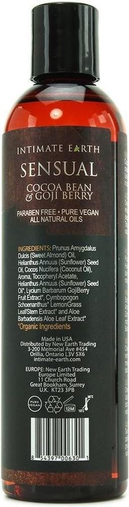 Intimate Organics - Sensual Massage Olie - 120 ml — thumbnail 3