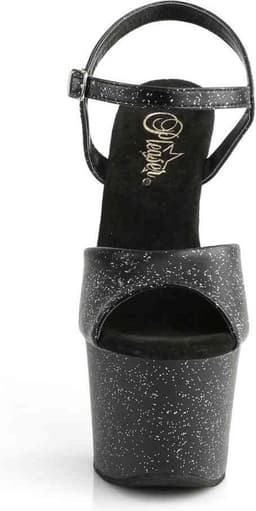 Pleaser - SKY-309MMG Sandaal met enkelband, Paaldans schoenen - Paaldans schoenen - 42 Shoes - Zwart — thumbnail 2