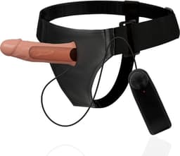 HARNESS ATTRACTION | Harness Attraction Gregory Strap-on Hollow Extender Vibrator 16.5 X 4.3 Cm — thumbnail 2