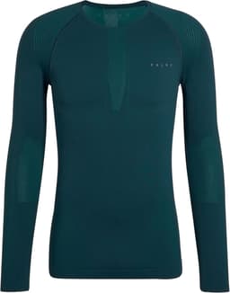 Heren Top van onderlaag Warm Round Neck M L/s Sh functioneel materiaal sneldrogend 1 stuk, Groen Holly 7385, L — thumbnail 4