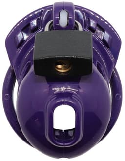 The Vice - Micro - Kuisheidskooi - Peniskooi - Chastity Cage voor de Kleine Penis - Paars — thumbnail 3