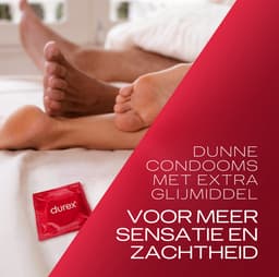 Durex Condooms - Thin Feel Extra Lube - Dun met Extra Glijmiddel - 40 stuks - Voordeelverpakking — thumbnail 7