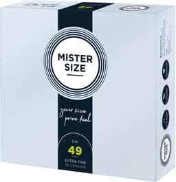 MISTER SIZE 49 Ultra Dunne S condooms (36 pack) — thumbnail 3