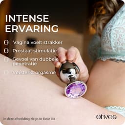 Metalen Buttplugs voor mannen en vrouwen - Buttplug Set 3-Delig - Anal & Butt Plug - Groen — thumbnail 9