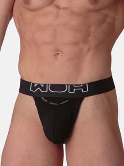 WOH heren g-string sexy fun zwart — thumbnail 4