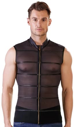 NEK Doorschijnend Shirt Met Wetlook Strepen — thumbnail 5