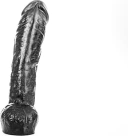 Realistische Dildo 29 cm - Zwart — thumbnail 2