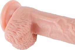 Banoch | Dildo | zacht met zuignap | 20 cm | Realistisch Geaderd | Stevig & Buigzaam | Voor Anaal en Vaginaal Gebruik — thumbnail 13
