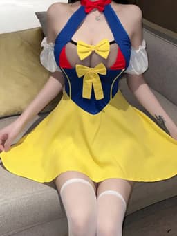 Cosplay Anime rollenspel - Wijde rok - Poppetje - Inclusief kousen - BDSM — thumbnail 6