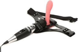 XR Brands - Thunder Strap Wand Dij Harnas - Zwart — thumbnail 7