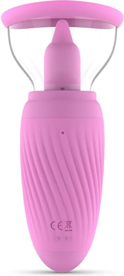 Teazers - Suction Cup met Clitoris Vibrator - Clitoris Zuiger met Tong - Vibrators voor Vrouwen - Sex Toys voor Vrouwen - Vibrators - Clitoris Stimulator - Roze — thumbnail 10