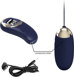 PRETTY LOVE - MINA VIBRATING EGG REMOTE CONTROL BLUE | VIBREREND EI | VIBRATOR | SEKSSPEELTJES | VIBRATOR VOOR VROUWEN — thumbnail 3