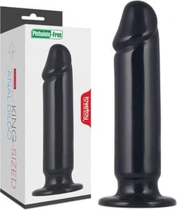 Lovetoy zwarte King Size Anaal Dildo — thumbnail 1